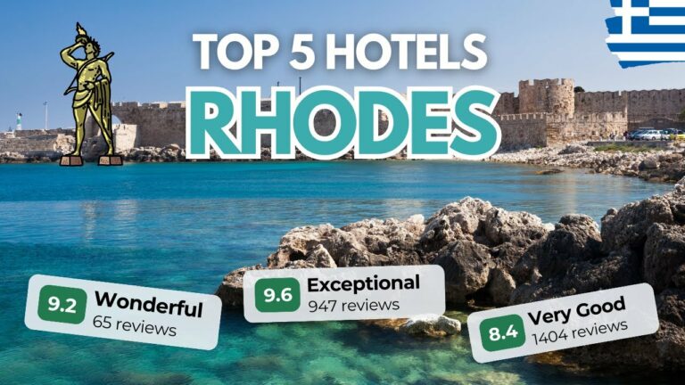 🇬🇷 What are the BEST HOTELS in RHODES Greece?  ✈️  Our TOP 5 Stays REVEALED