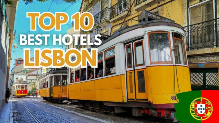 🇵🇹 TOP 10 Best HOTELS in LISBON Portugal ✈️ Where to Stay in LISBON