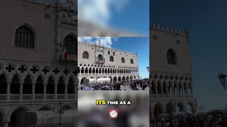 Doge's Palace, Venice's Iconic Landmark